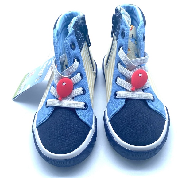 Bluey Toddler Boy High Top Sneakers size 9 - Picture 6 of 9